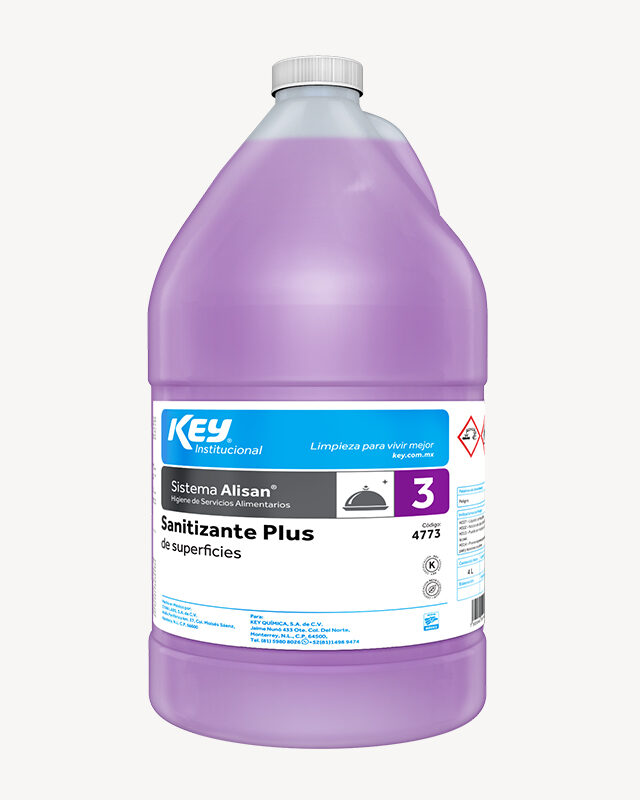 KEY SANITIZANTE PLUS