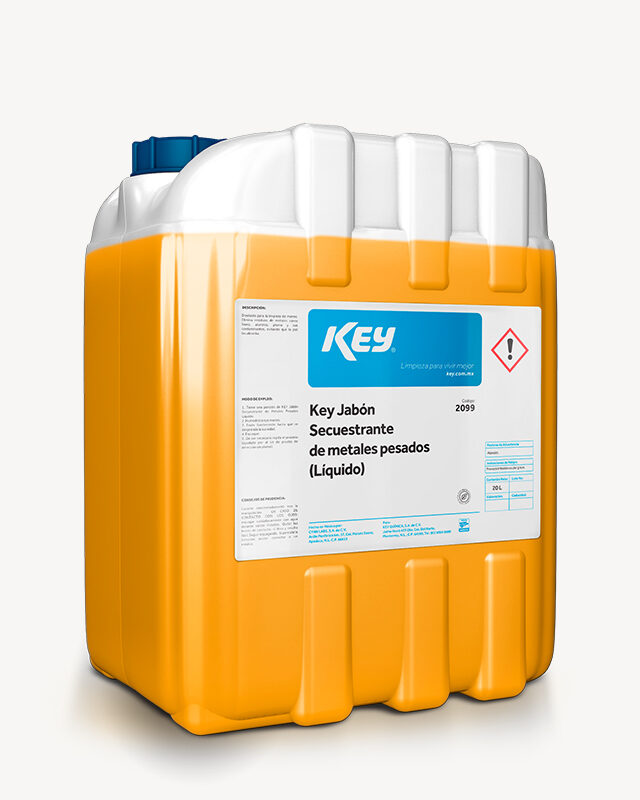 KEY JABÓN SECUESTRANTE DE METALES PESADOS ESPUMA