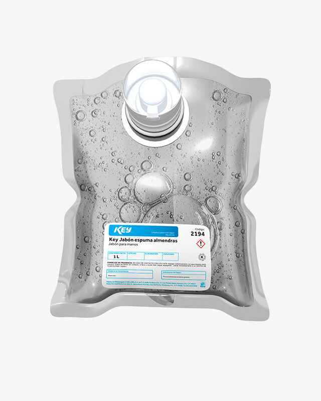 Jabón de baja viscosidad y con una alta concentración de ingredientes activos (aceites, detergentes y perfume) que lo hacen un jabón muy completo.